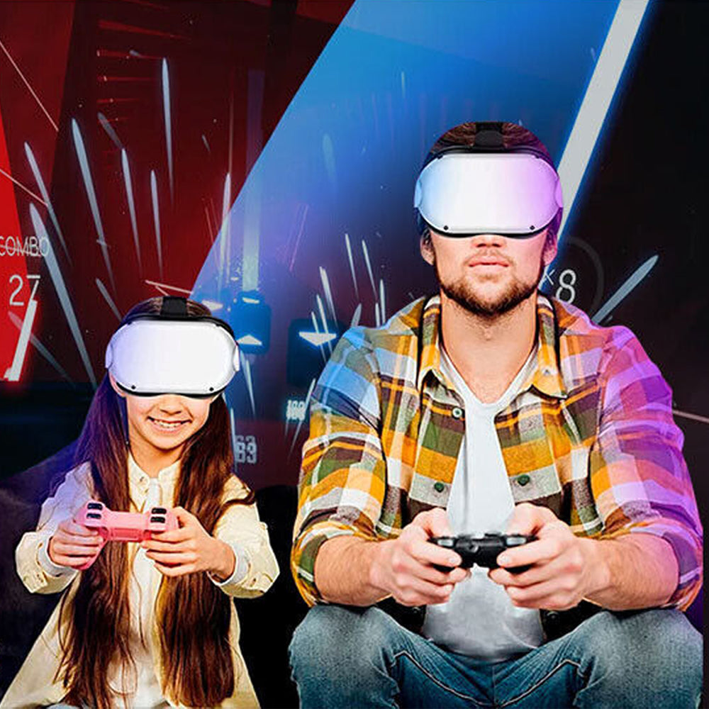 Adjustable RGB Head Strap with 8000mAh Battery for Meta Quest 3 VR  Headset Elite Strap