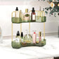 2 Tier Corner Bathroom Counter Makeup Storage Rack