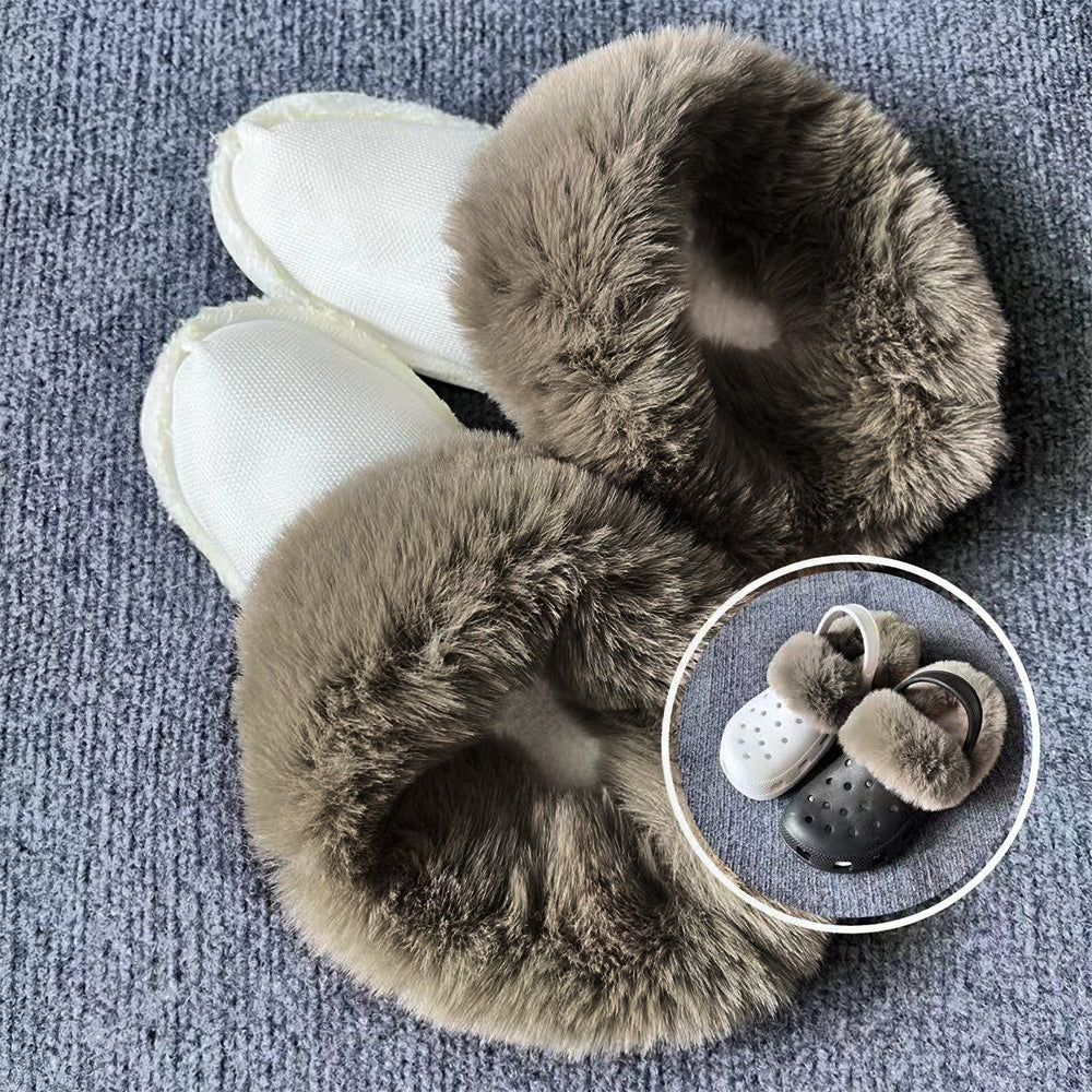 Fleeced Liner Inserts for Crocs Warm Fuzzy Replacement Insoles for Winter