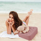 Lady Large Beach Bag Travel Tote Bag Casual Shopping Bag