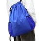 Sport Drawstring Backpack With 2 Pockets Large Capacity Basketball Bag