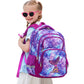 Kids Backpack Set with a Pencil Case and Insulate Lunch Bag