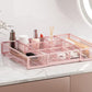 Expandable Desktop Drawer Organizer Basket with Adjustable Dividers for Home Office