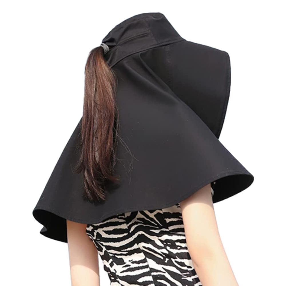 Sun Protection Wide Brim Outdoor Beach Neck Face Mask Cap