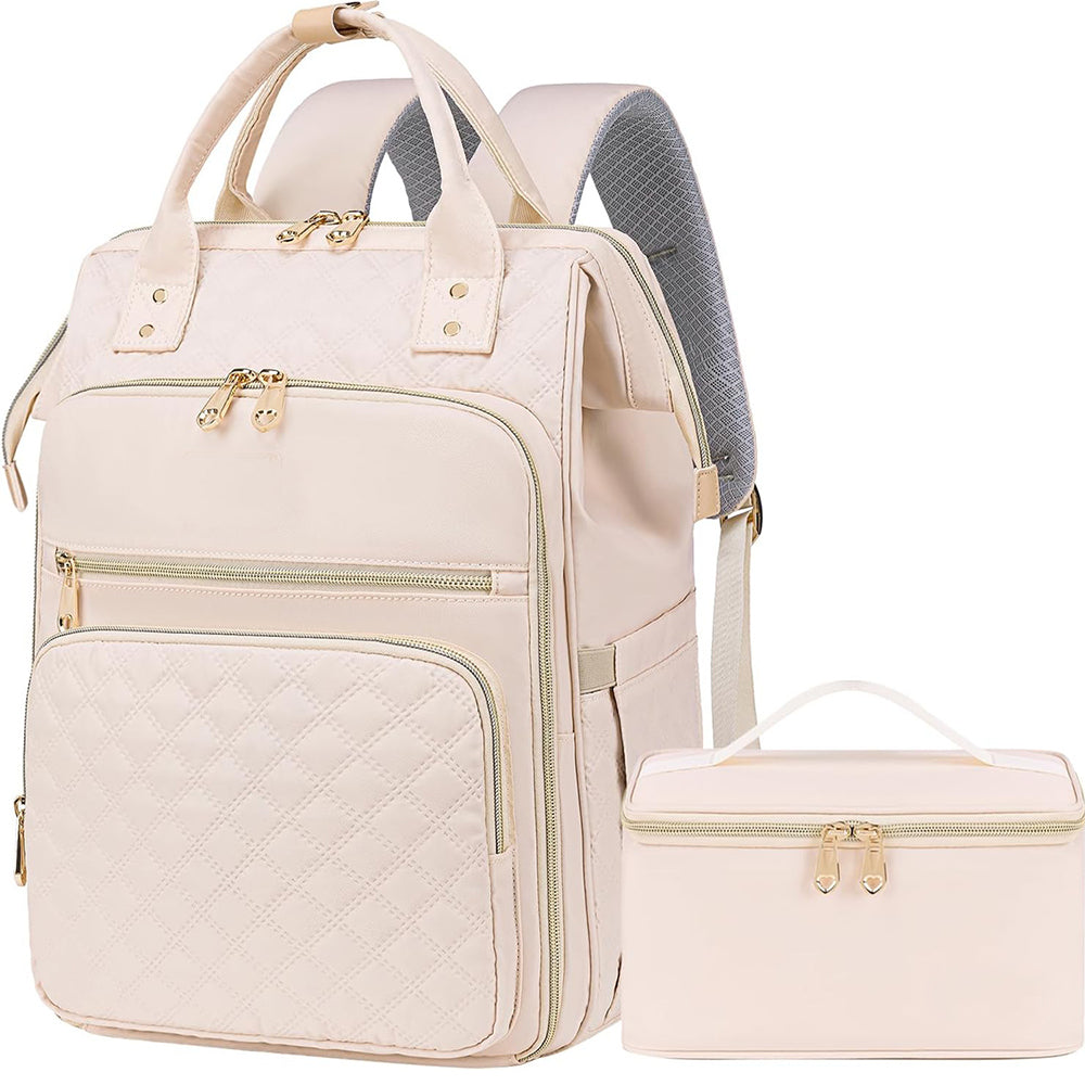 2-in-1 Lunch Backpack For Women Laptop Backpacks Travel Backpacks