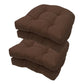 2Pcs Set of Overstuffed Universal Non-Slip Wicker Chair Tatami Mat