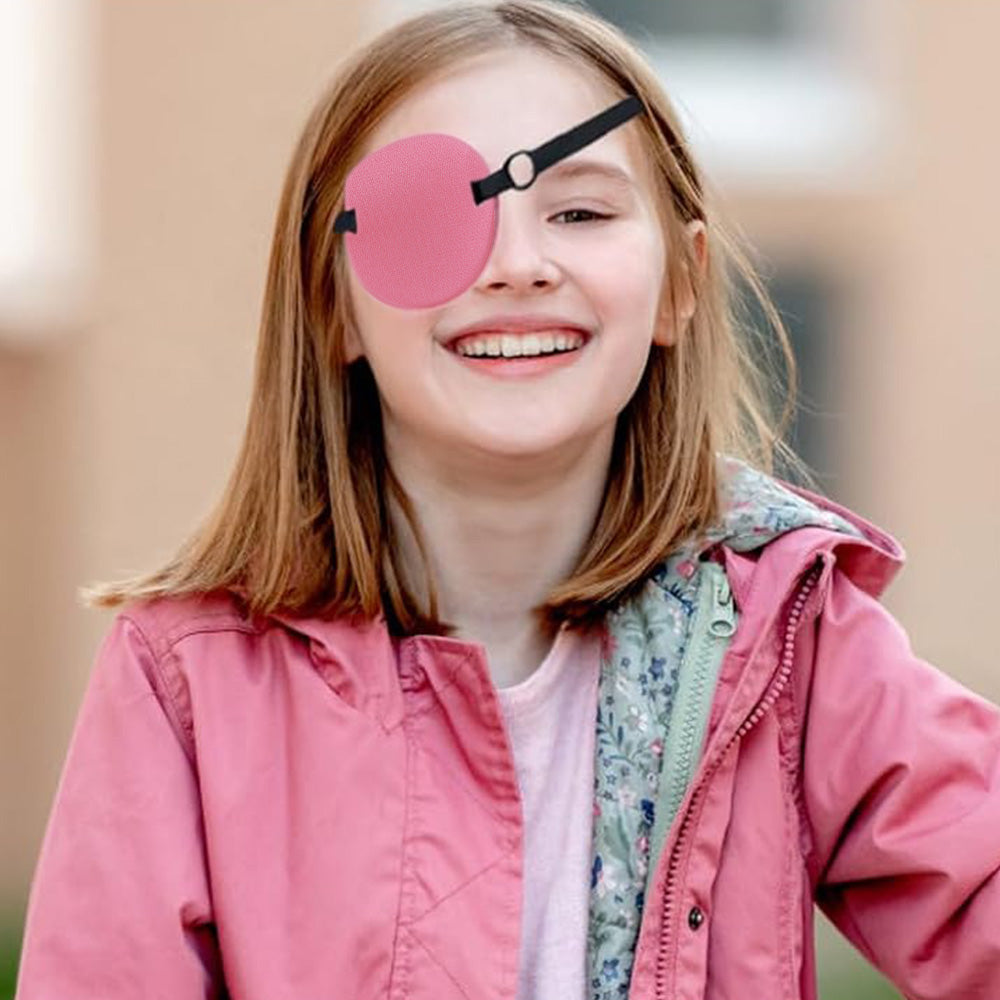 2Pcs Adjustable Lazy Eye Patches for Left or Right Eyes