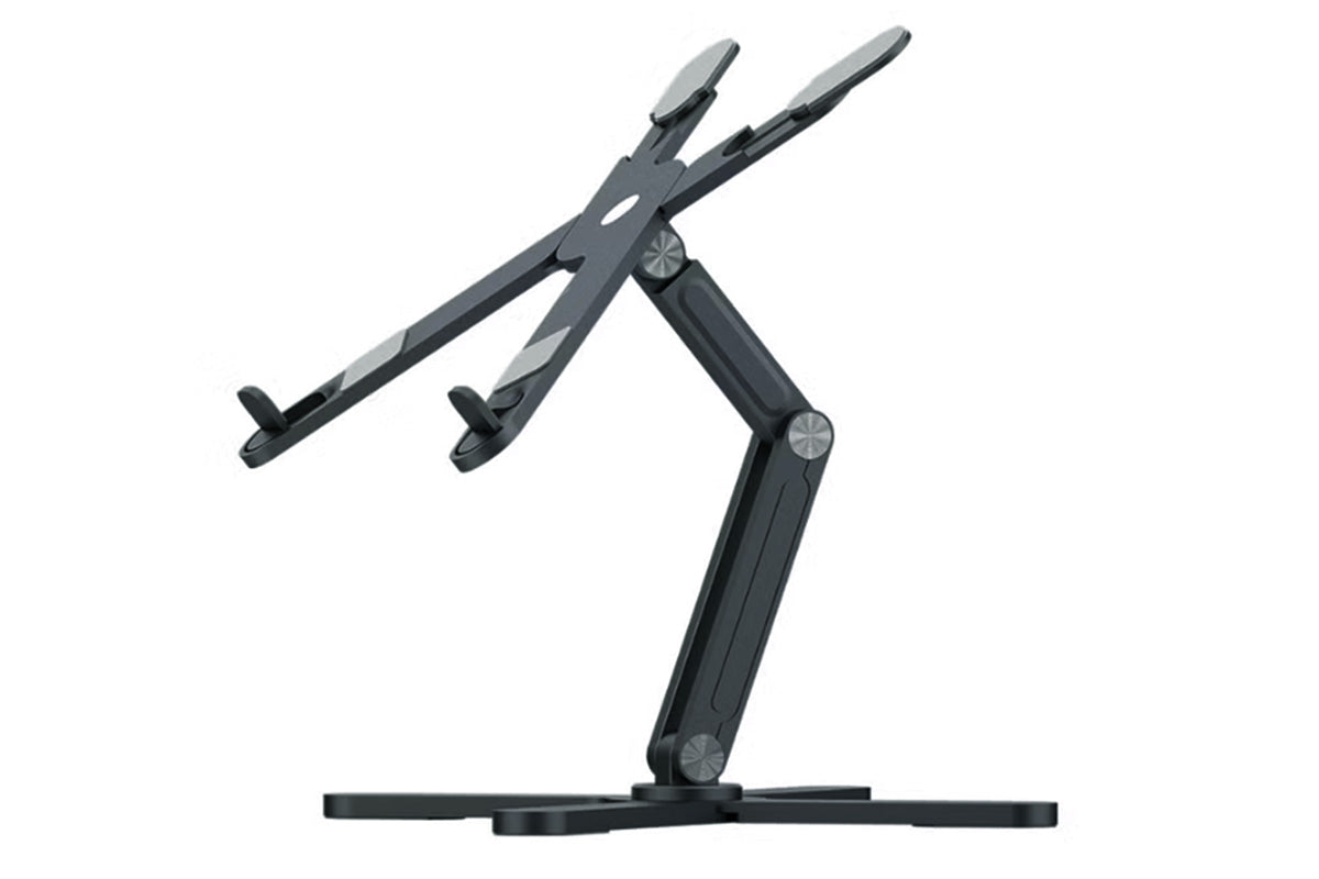 360 Degree Rotating Aluminum Laptop Stand Adjustable Desktop Holder for Notebook