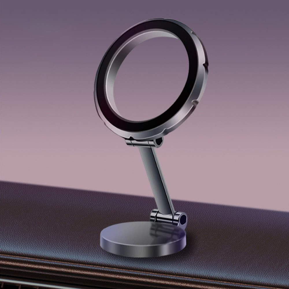 2Pcs Metal Magnetic Foldable Car Phone Holder