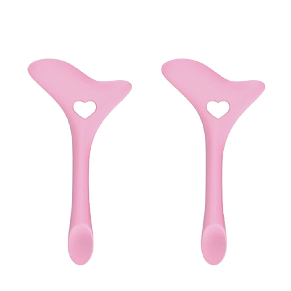 2Pcs Silicone Eye Liner Aid Washable Makeup Accessories
