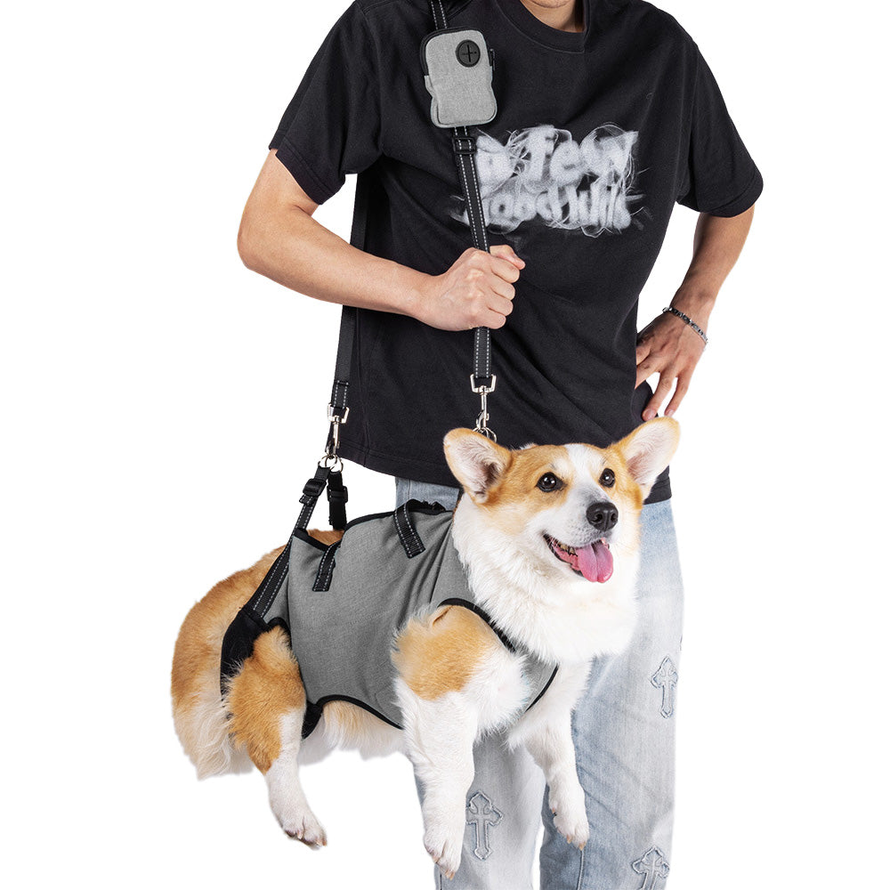 Pet Sling Carrier Bag Dog Puppy Lift Harness Vest Travel Tote Shoulder Bag