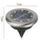 10 Pack Mini Solar Ground Lights for Garden and Pathway Warm Light