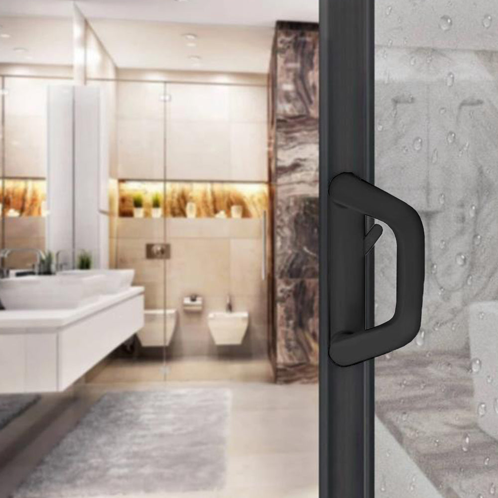 Sliding Door Lock Handle Security Door Locks Set with Keys