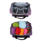 Knitting Storage Bag Wool Tote Crichet Hook Needles Accessories Organizer