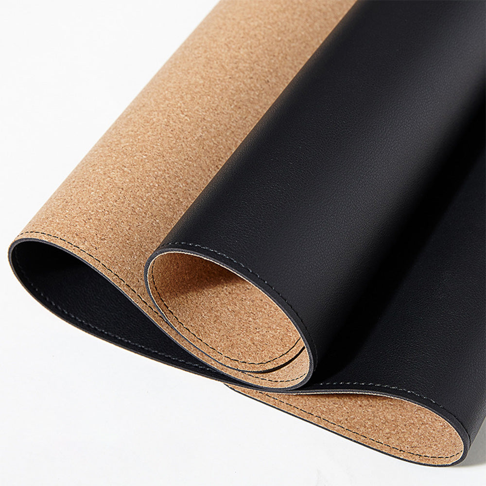 Large Water-Resistant Mouse Pad Leather Desk Pad Protector Non-Slip Desk Mat