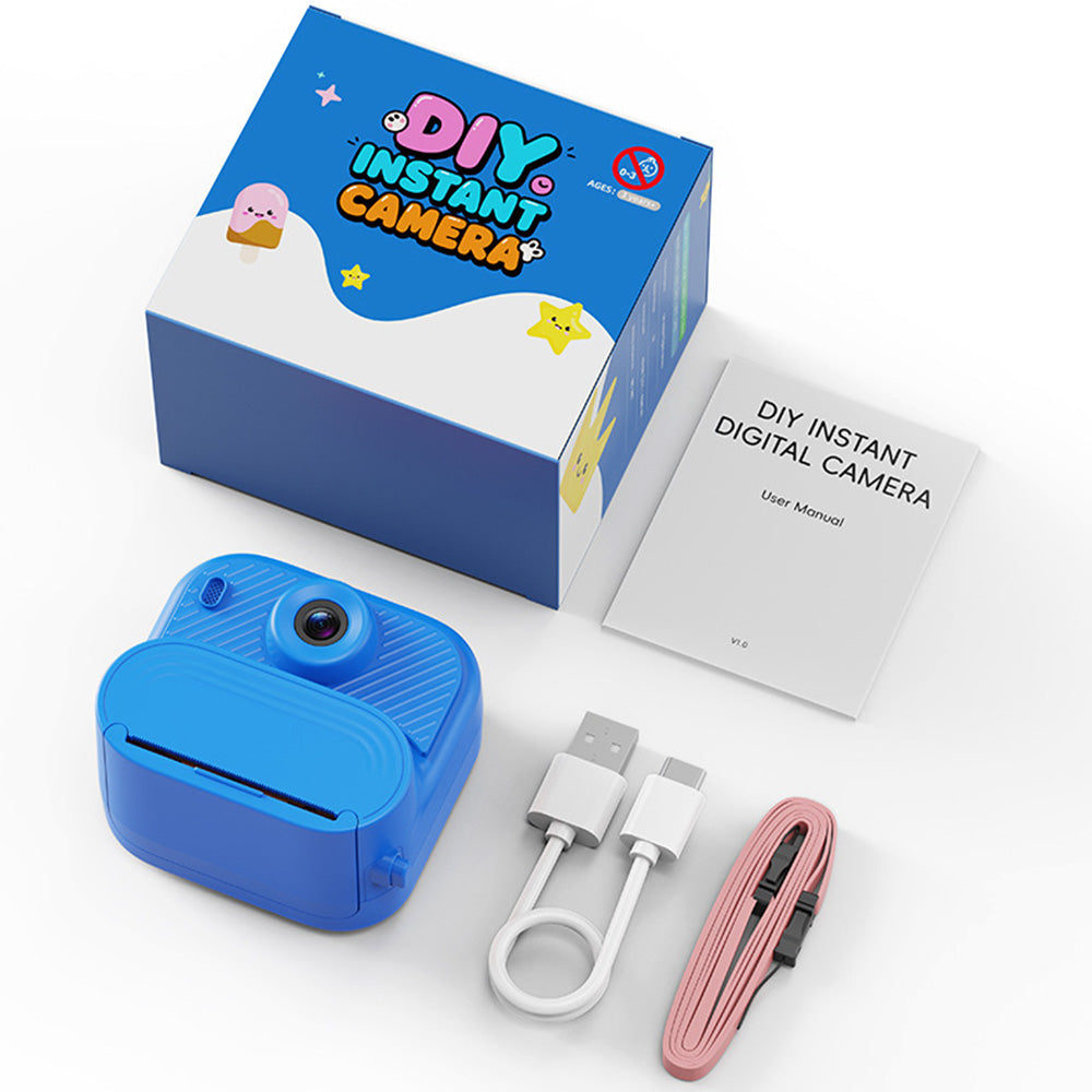 DIY Instant Print Camera with 48MP Photo Printer