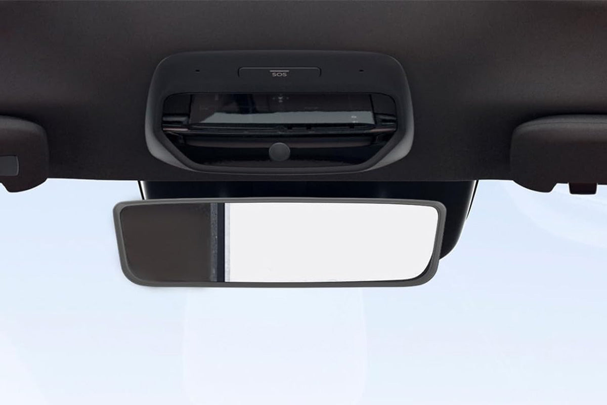 2PCS Car Rear View Mirror Protector Frame Silicone Auto Rearview Edge Protection Cover For Model 3 Model Y