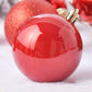 Christmas Ball Ornaments Christmas Tree Decoration-Red and Gold