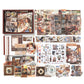 Vintage Scrapbook Kit Bullet Junk Journal Kit with Journaling and Scrapbooking Supplies