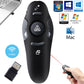 Wireless PowerPoint Presenter Mouse Clicker Laser Pointer