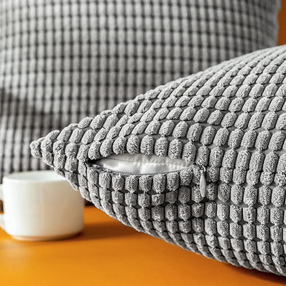 2Pcs Corduroy Lounge Cushion Cover