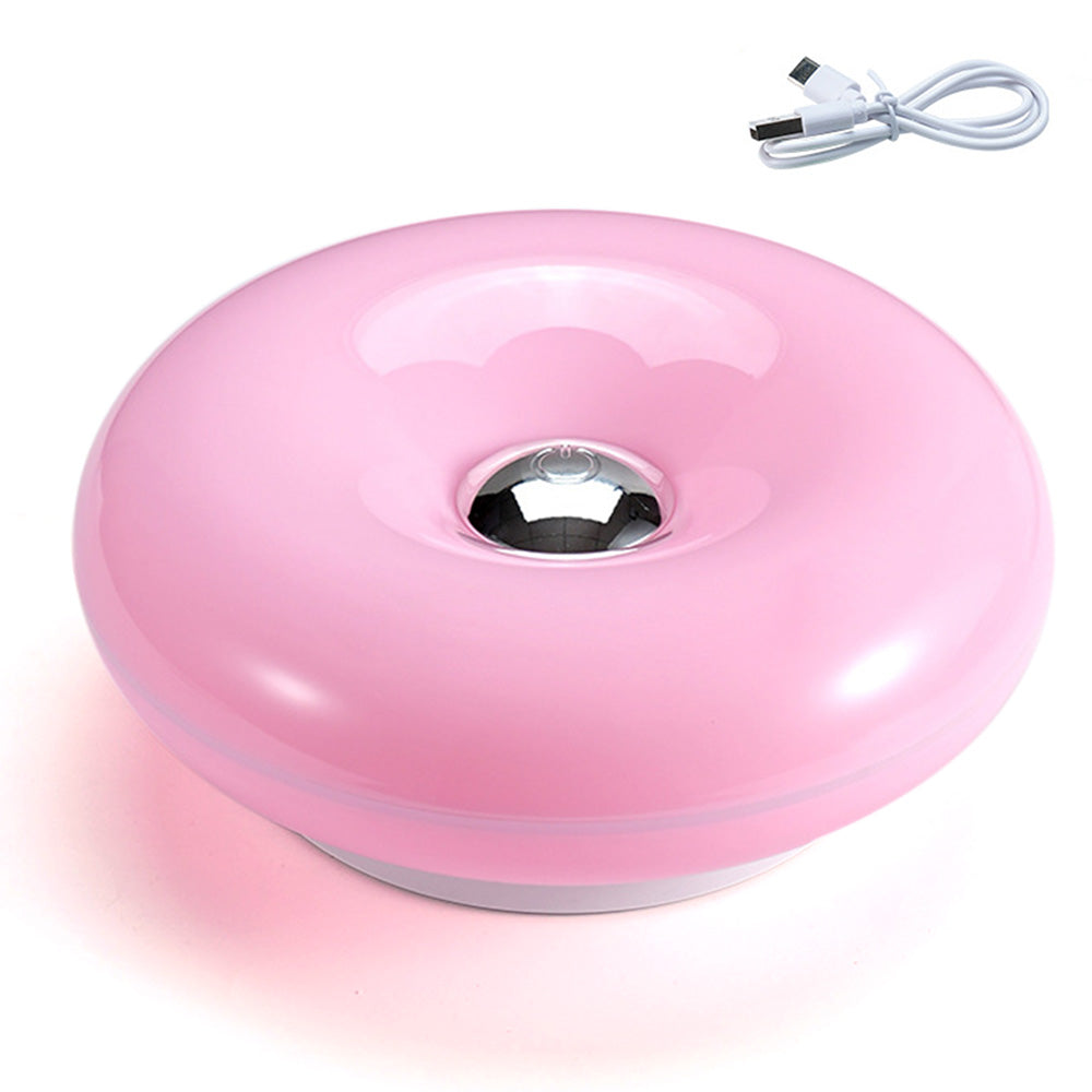 Rechargeable Donut Table and Wall Lamp with Touch Dimming