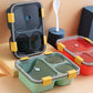 Portable Microwaveable Lunch Box Bento Box-3-Compartment