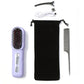 Rechargeable Cordless Hair Straightener Brush with LED Display