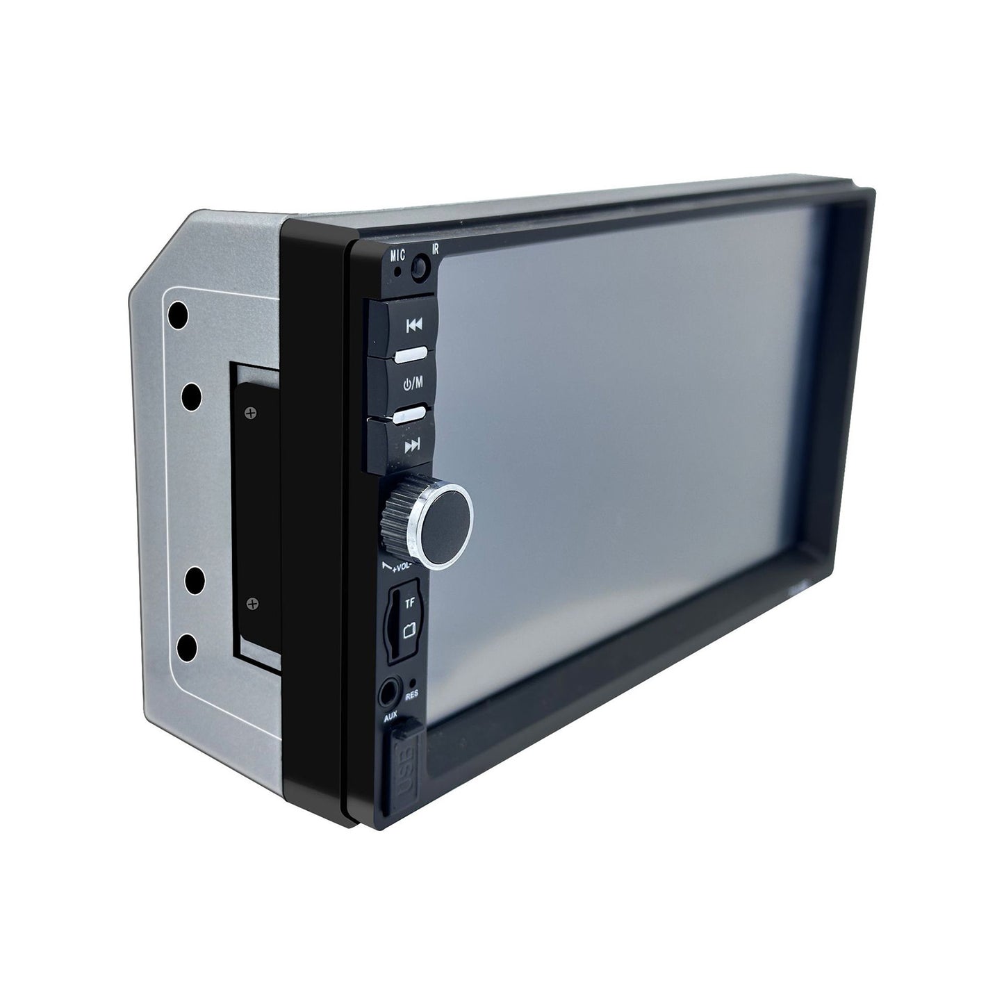 7-inch Touch Screen Bluetooth Double din Car Stereo Radio Compatible with Carplay/Android with Rear View Camera Remote