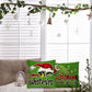 4Pcs Christmas Print Throw Pillow Case Cartoon Cushion Cover Home Sofa Decor Gift-Style 1