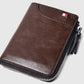 RFID Blocking PU Wallet Anti-theft Cash Credit Card Holder ID Purse