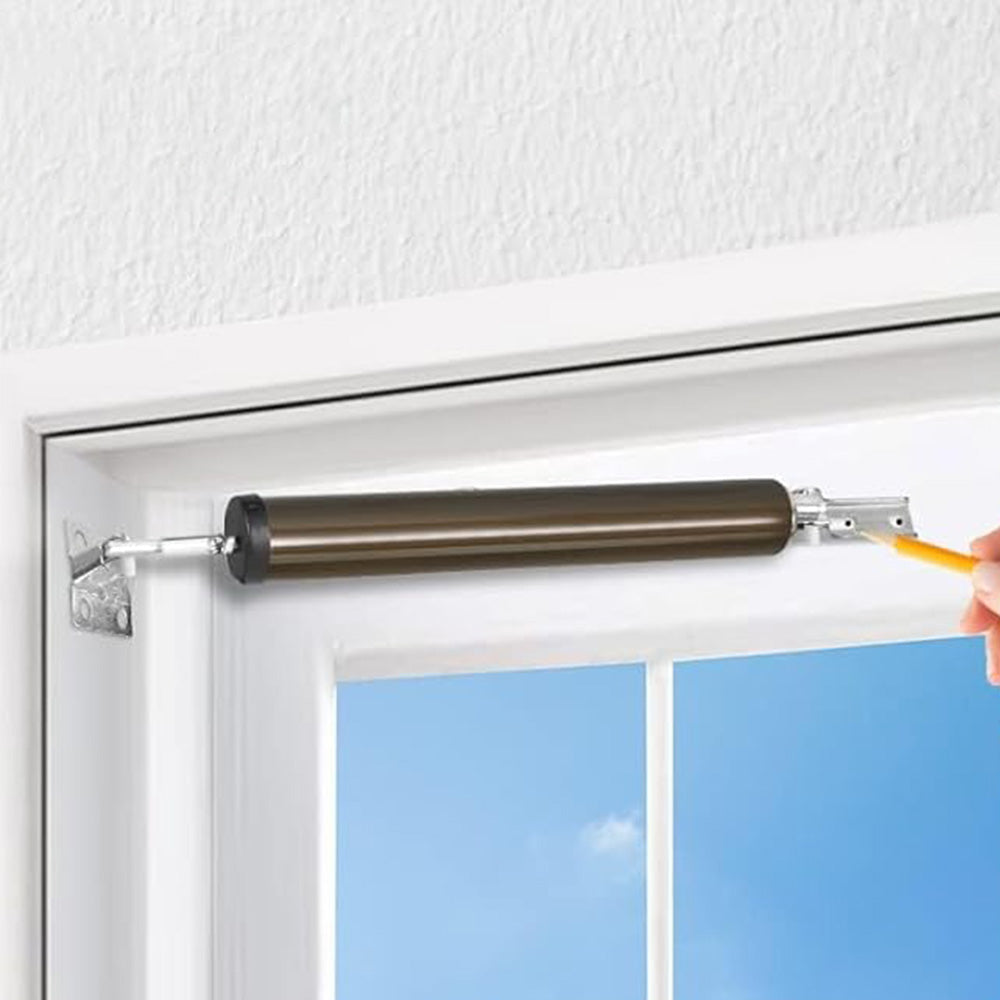 Simple Pneumatic Door Closer with Adjustable Closing Speed for Home Use