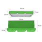 Durable Garden Swing Seat Canopy Replacement Waterproof Swing Top Cover Furniture-Green,XL