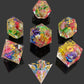 Enchanted Starlight 7 Dice Precision Edged Set for RPG DND Tabletop Game