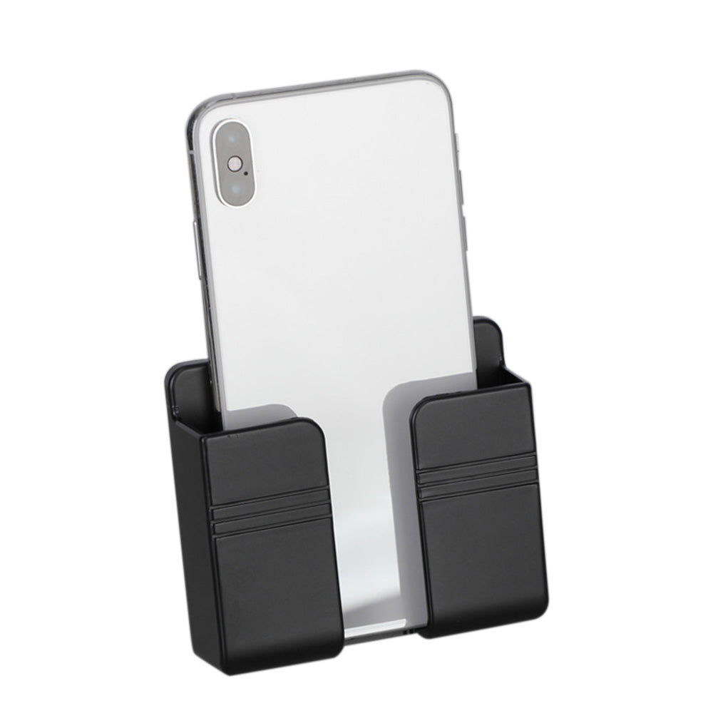 2 Pack Wall Mount Phone Holder Peel and Stick No Tools for Dorm Bedroom RV