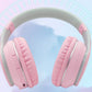 Foldable Wireless Headphones Over Ear Bluetooth Headset with Mic