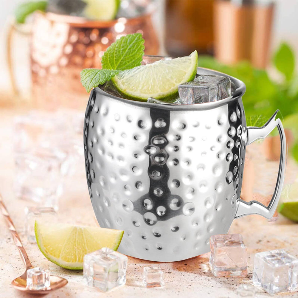 2Pcs Moscow Mule Stainless Steel Mug