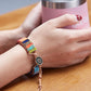 7 Chakra Boho Leather Wrap Bracelet
