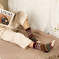 5 Pack Winter Warm Knit Socks Thick Soft Multicolor Free Size for Men and Women
