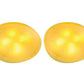 Solar Garden Lights Outdoor Glow Pebble Stone Shape Lamp Landscape Night Lights