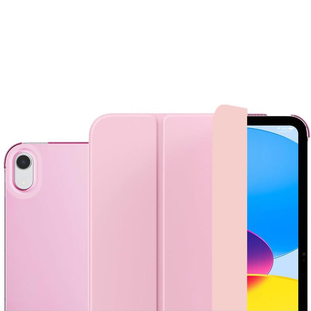 Compatible Case for iPad 10th 11th Gen A16 Tri-Fold Smart Cover Auto Wake Sleep
