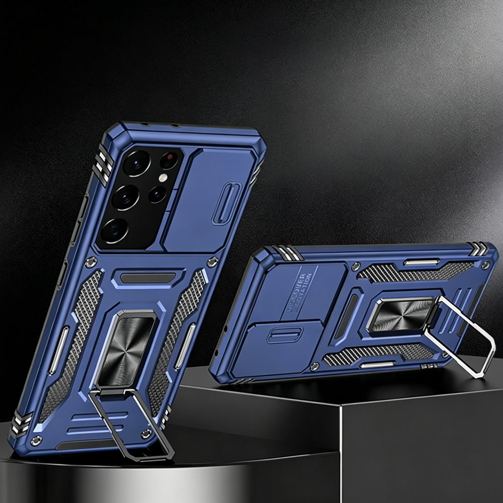 Heavy Duty Ring Stand Phone Case for Samsung Galaxy