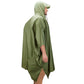 3 in 1 Portable Rain Poncho Waterproof Lightweight Emergency Raincoat with Pocket