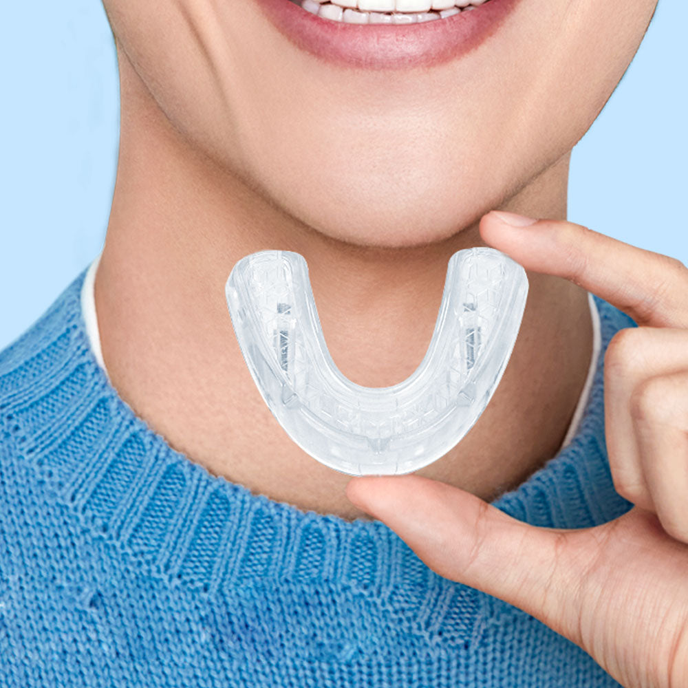 2Pcs Adjustable Anti-Snoring Aid Device Dream Hero Mouth Guard for Teeth Grinding