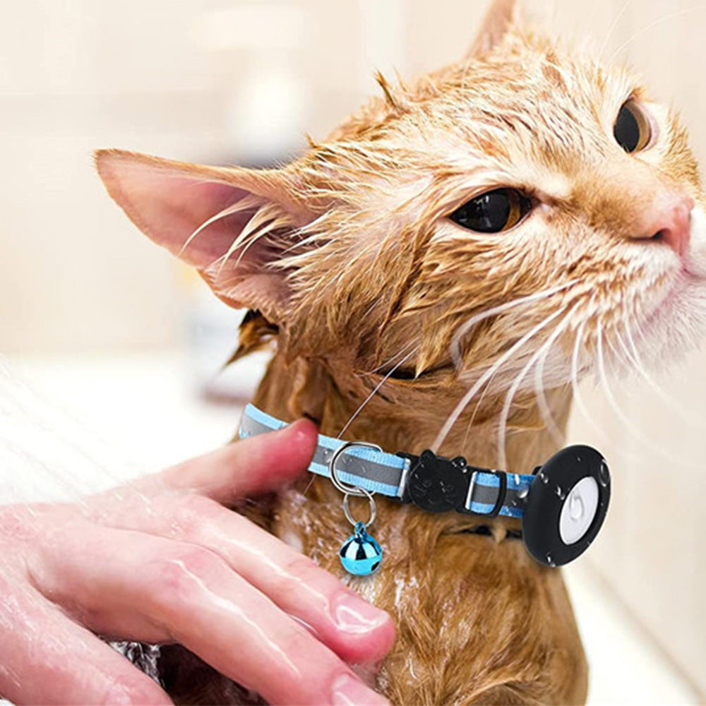 Adjustable Cat Collar Compatible with Apple Airtag