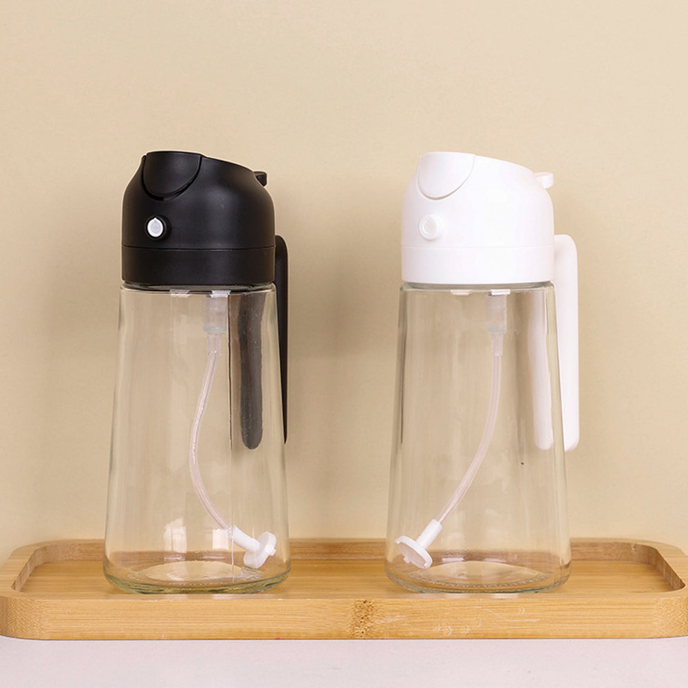 2-in-1 470ML Olive Oil Dispenser and Oil Sprayer