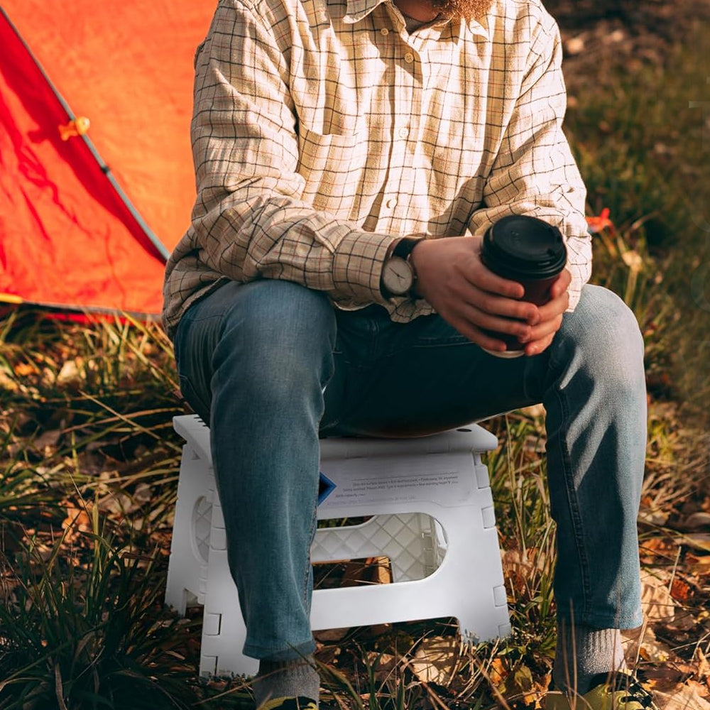 Folding Step Stool Lightweight Portable Foot Stool