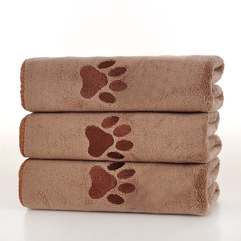 70x140cm Microfiber Pet Towel, Absorbent Drying Towel for Dogs, Lightweight Cloth for Home and Travel