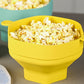 Microwave Popcorn Popper Silicone Popcorn Bowl With Lid