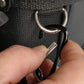 Dual Sided Golf Club Groove Cleaner Brush Tool with Retractable Carabiner